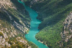 Vue des gorges du Verdon