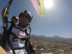Vol de parapente à Tenerife