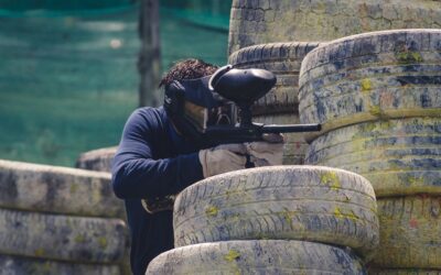 Le fun du paintball en groupe pour enfant et adolescent