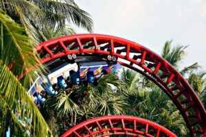 Un parc d'attraction