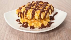 gaufre au chocolat
