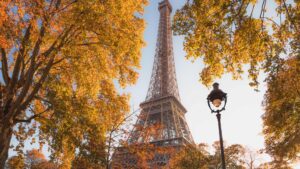 Tour Eiffel en automne