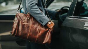 sac de voyage en cuir